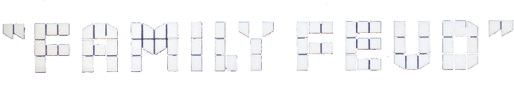 Family Feud logo for Commodore 64
